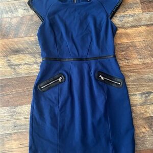 Cynthia Steffe Royal Blue Women's Top with black trim